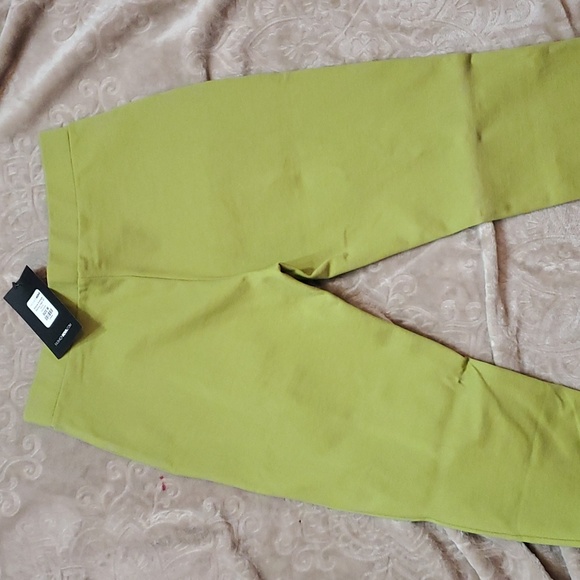 Fashion Nova Above Average Skinny Pant 33- Chartreuse - Picture 6 of 8